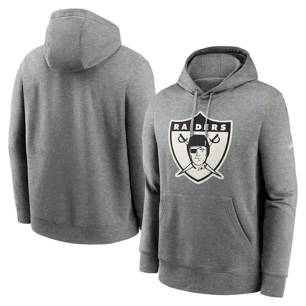 NFL Las Vegas Raiders Oakland Raiders Rewind Club Fleece Pullover Hoodie
