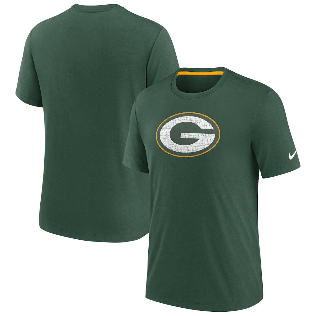 NFL Green Bay Packers Rewind Playback Logo Tri-Blend T-Shirt