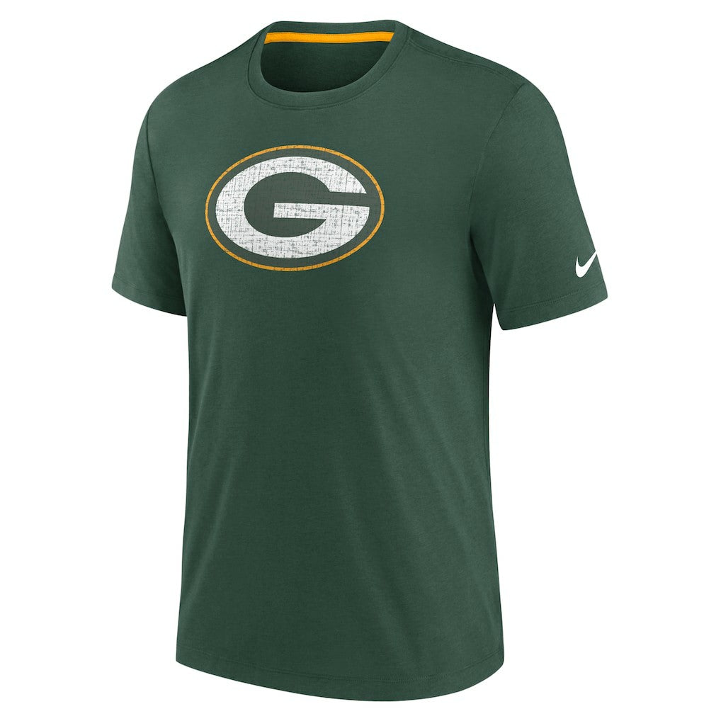 NFL Green Bay Packers Rewind Playback Logo Tri-Blend T-Shirt