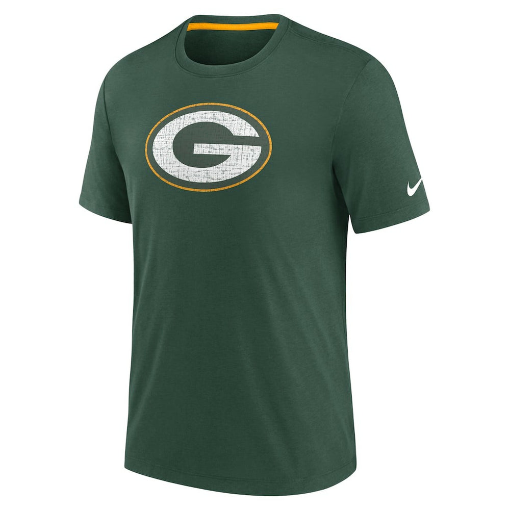 NFL Green Bay Packers Rewind Playback Logo Tri-Blend T-Shirt