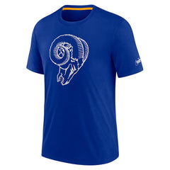 NFL Los Angeles Rams Rewind Playback Logo Tri-Blend T-Shirt