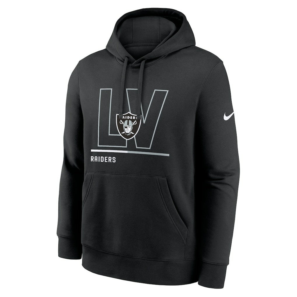 NFL Las Vegas Raiders City Code Club Fleece Pullover Hoodie