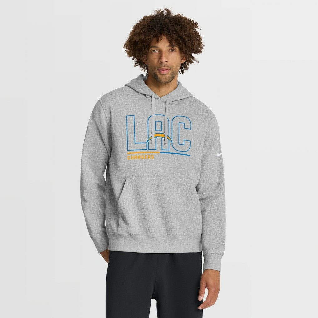 NFL Los Angeles Chargers City Code Club Fleece Pullover Hoodie