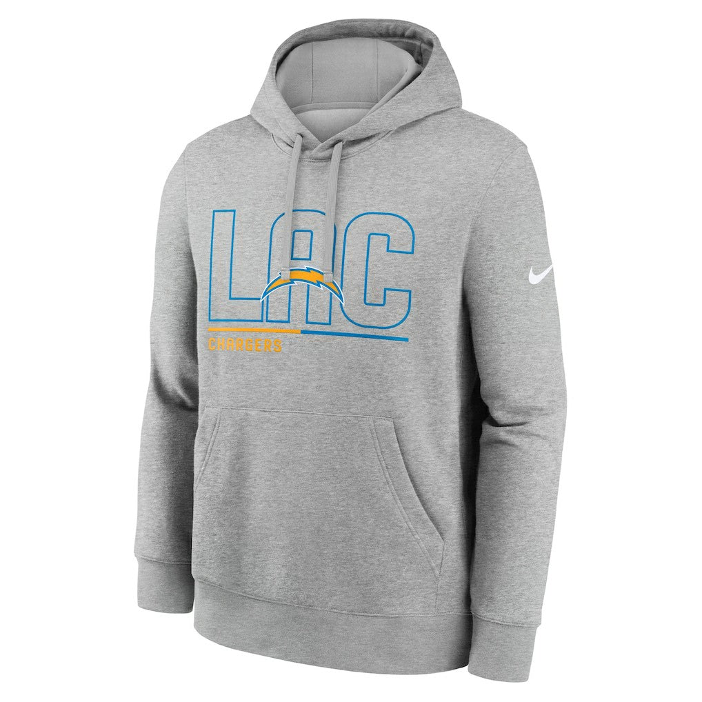 NFL Los Angeles Chargers City Code Club Fleece Pullover Hoodie