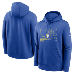 NFL Los Angeles Rams City Code Club Fleece Pullover Hoodie