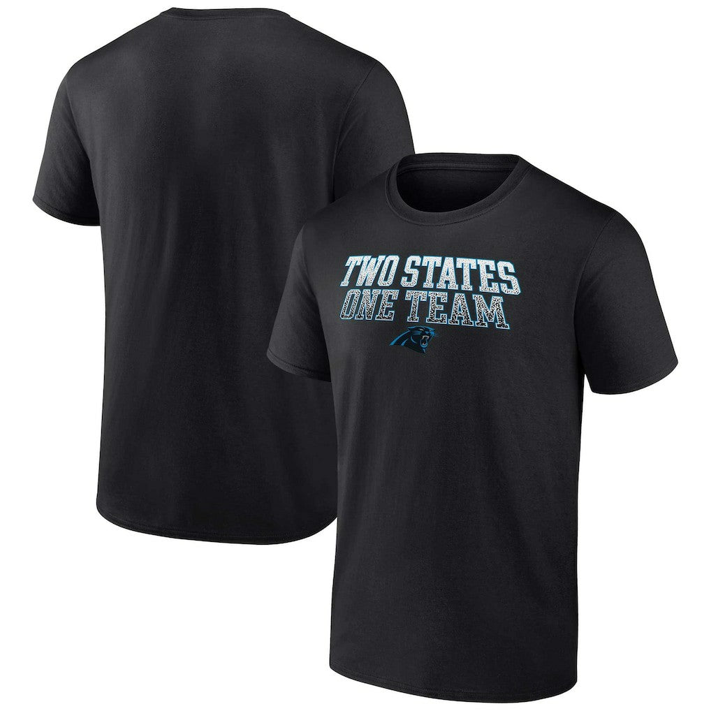 NFL Carolina Panthers Big & Tall Two States One Team Statement T-Shirt