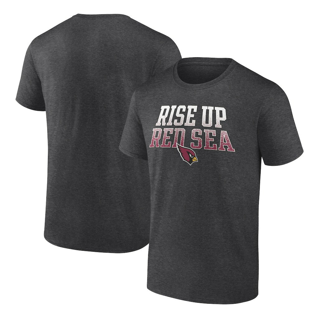 NFL Arizona Cardinals Big & Tall Rise Up Red Sea Statement T-Shirt