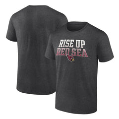NFL Arizona Cardinals Big & Tall Rise Up Red Sea Statement T-Shirt
