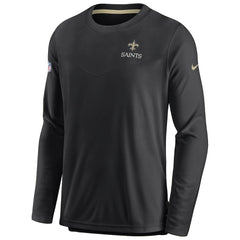NFL New Orleans Saints Sideline Lockup Performance Pullover Sweatshirt