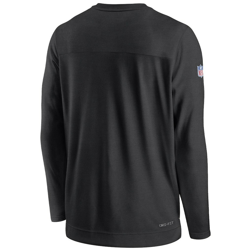 NFL New Orleans Saints Sideline Lockup Performance Pullover Sweatshirt