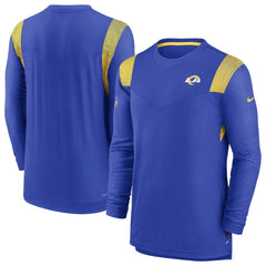 NFL Los Angeles Rams Sideline Tonal Logo Performance Player Long Sleeve T-Shirt