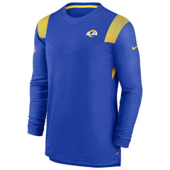 NFL Los Angeles Rams Sideline Tonal Logo Performance Player Long Sleeve T-Shirt