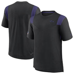 NFL Baltimore Ravens Sideline Tonal Logo Performance Player T-Shirt