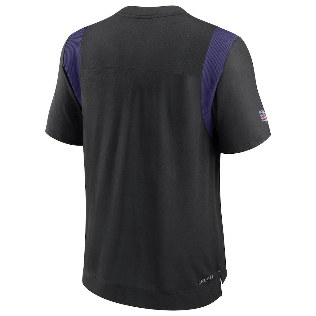 NFL Baltimore Ravens Sideline Tonal Logo Performance Player T-Shirt