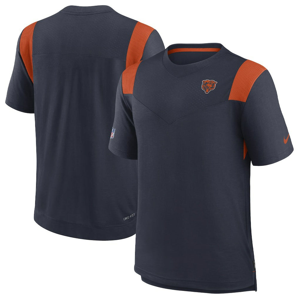 NFL Chicago Bears Sideline Tonal Logo Performance Player T-Shirt