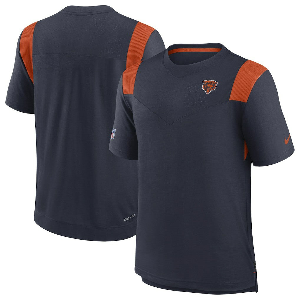 NFL Chicago Bears Sideline Tonal Logo Performance Player T-Shirt