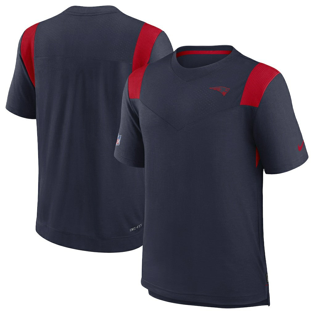 NFL New England Patriots Sideline Tonal Logo Performance Player T-Shirt