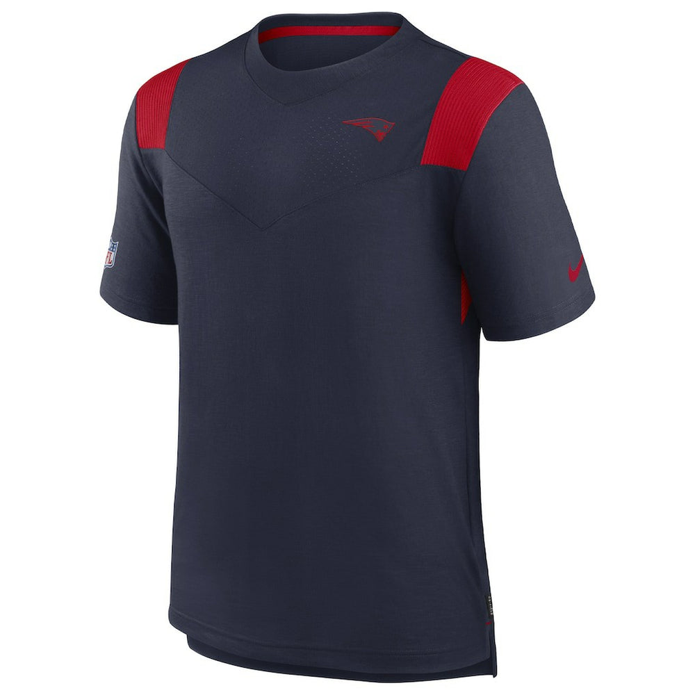 NFL New England Patriots Sideline Tonal Logo Performance Player T-Shirt