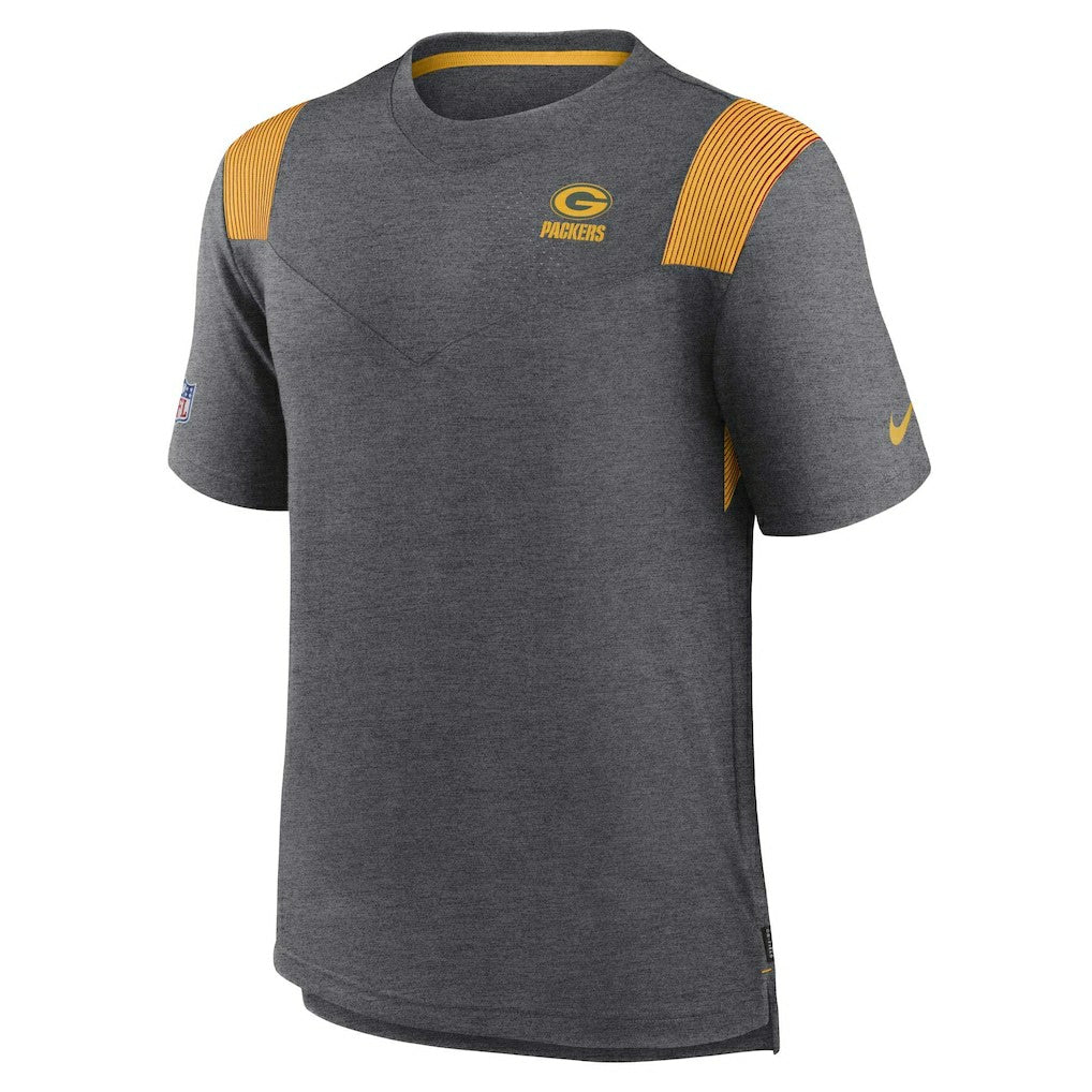 NFL Green Bay Packers Sideline Tonal Logo Performance Player T-Shirt