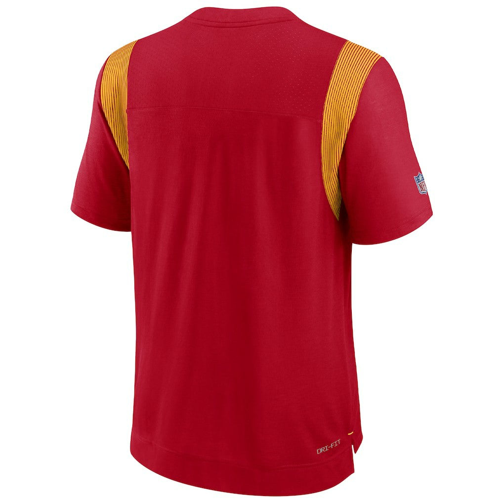 NFL Kansas City Chiefs Sideline Tonal Logo Performance Player T-Shirt