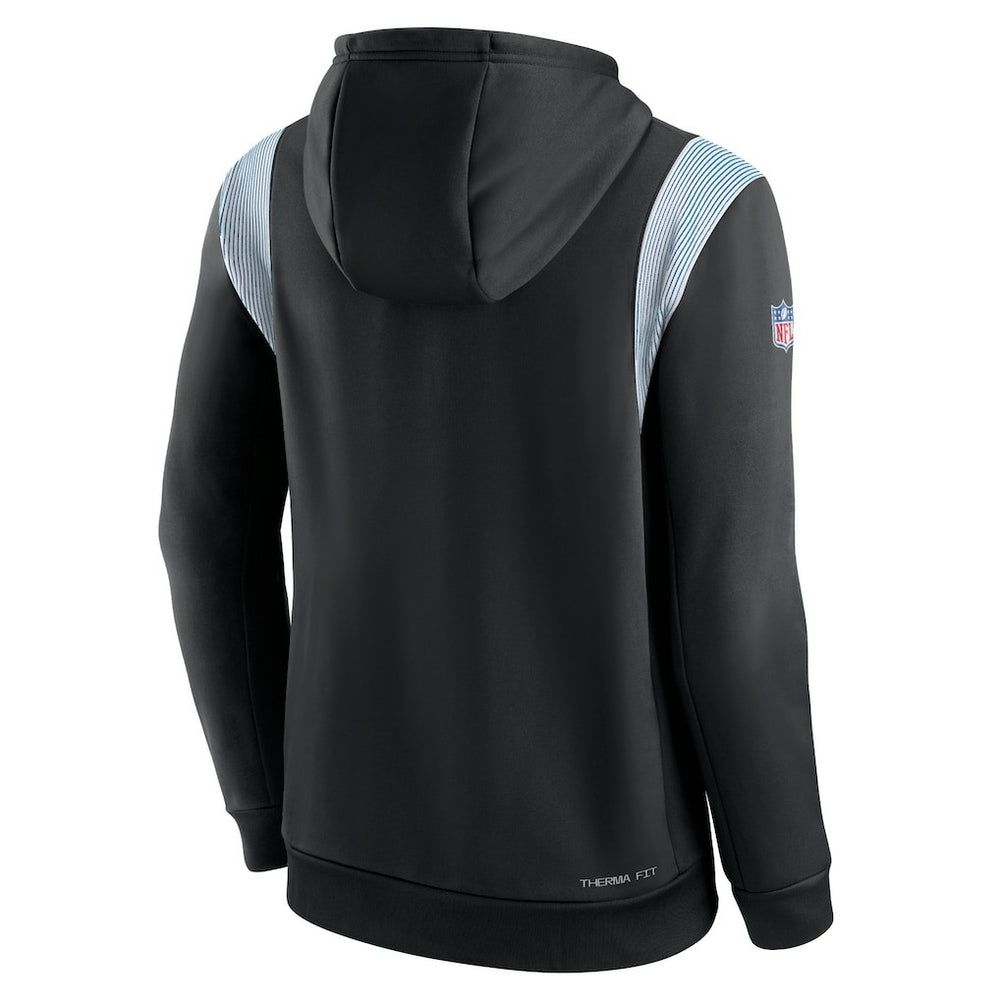 NFL Carolina Panthers Sideline Athletic Stack Performance Pullover Hoodie