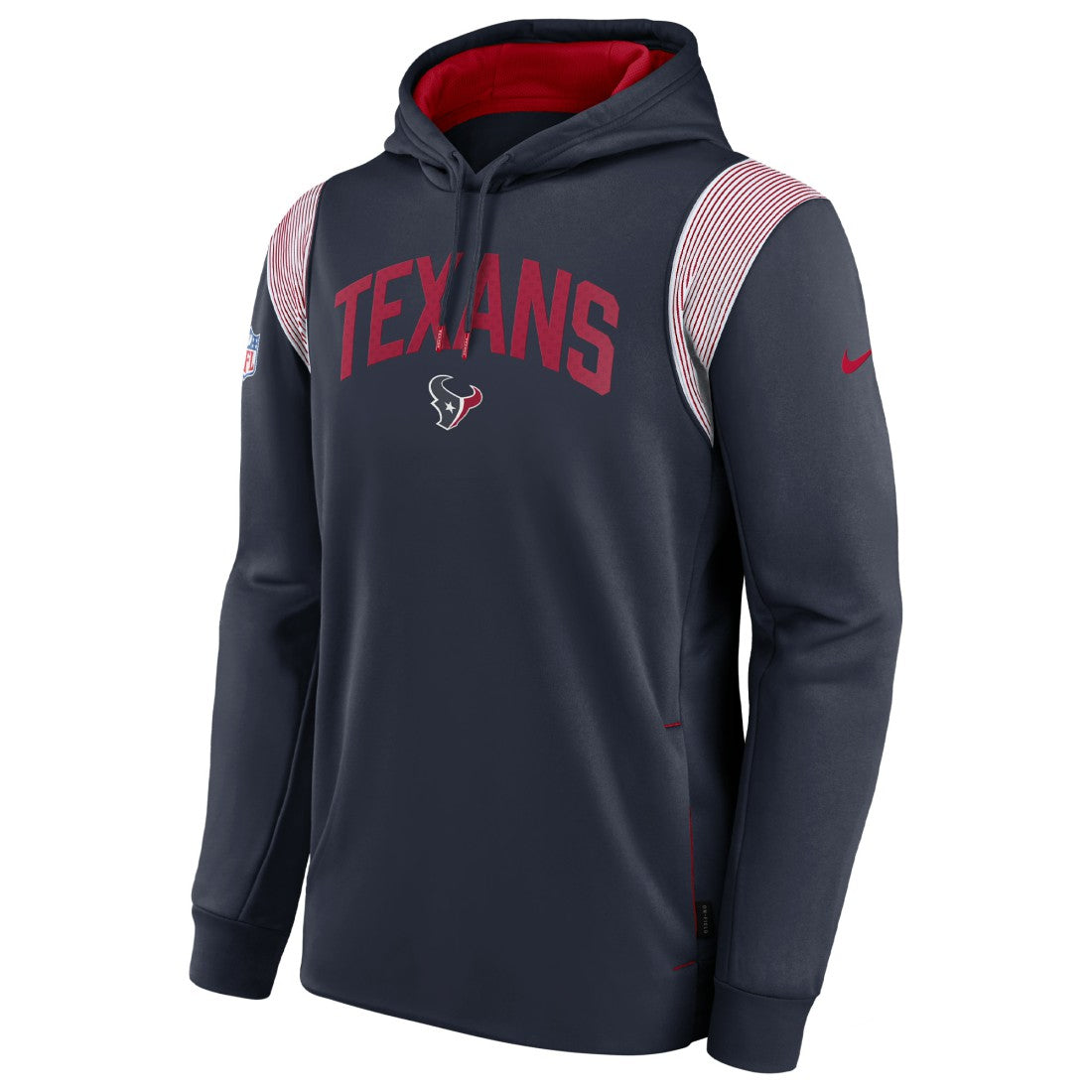 NFL Houston Texans Sideline Athletic Stack Performance Pullover Hoodie