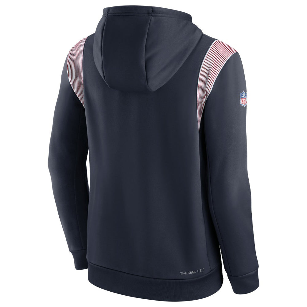 NFL Houston Texans Sideline Athletic Stack Performance Pullover Hoodie