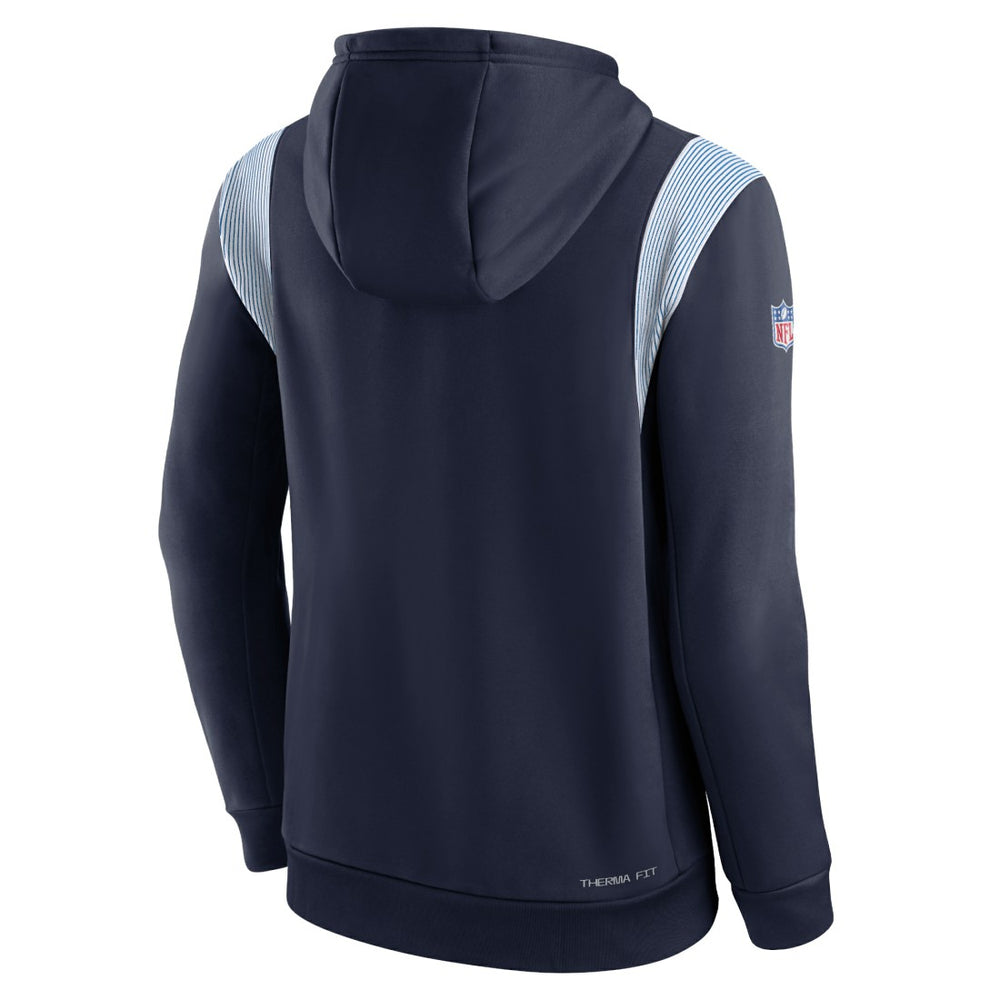 NFL Tennessee Titans Sideline Athletic Stack Performance Pullover Hoodie