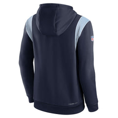 NFL Tennessee Titans Sideline Athletic Stack Performance Pullover Hoodie