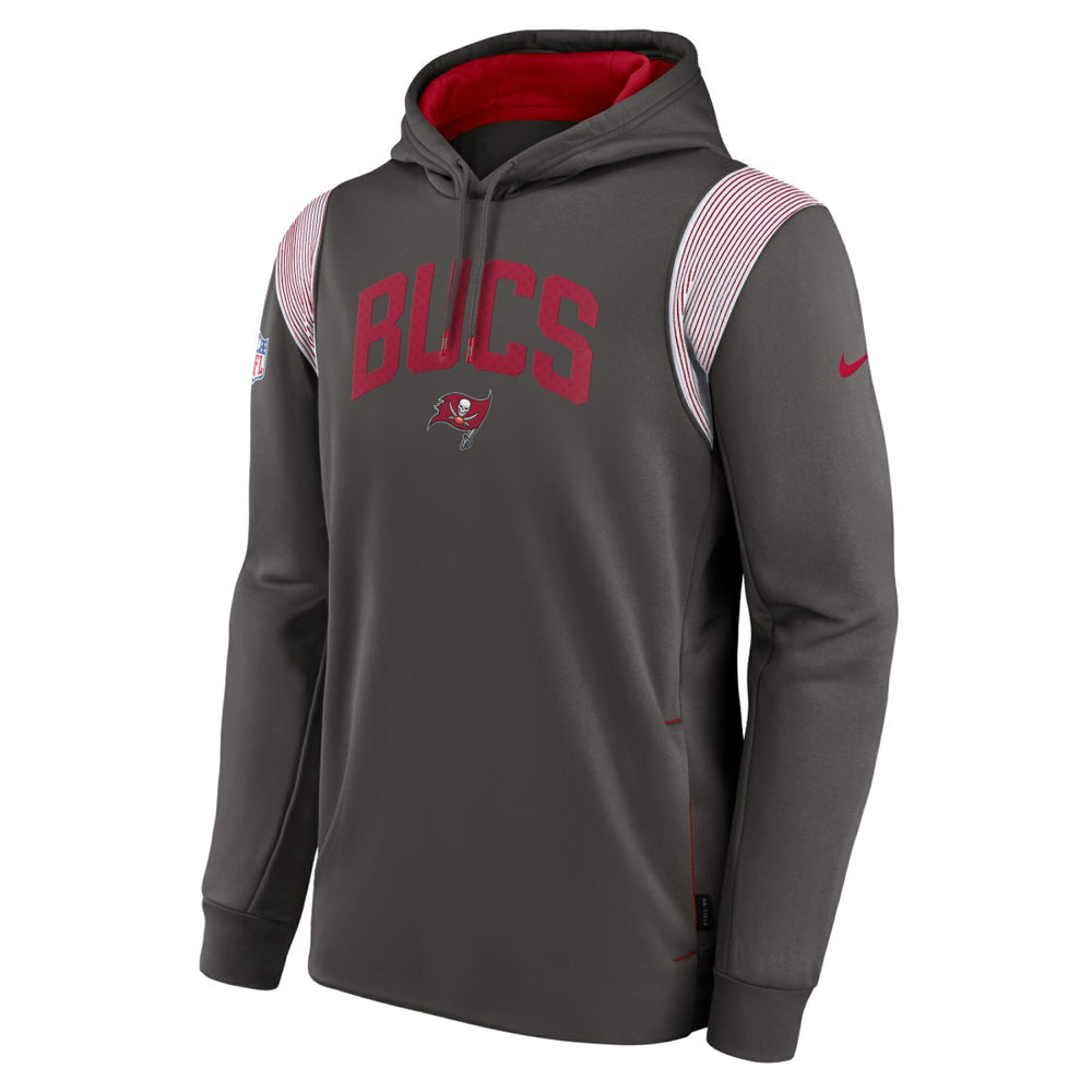 NFL Tampa Bay Buccaneers Sideline Athletic Stack Performance Pullover Hoodie