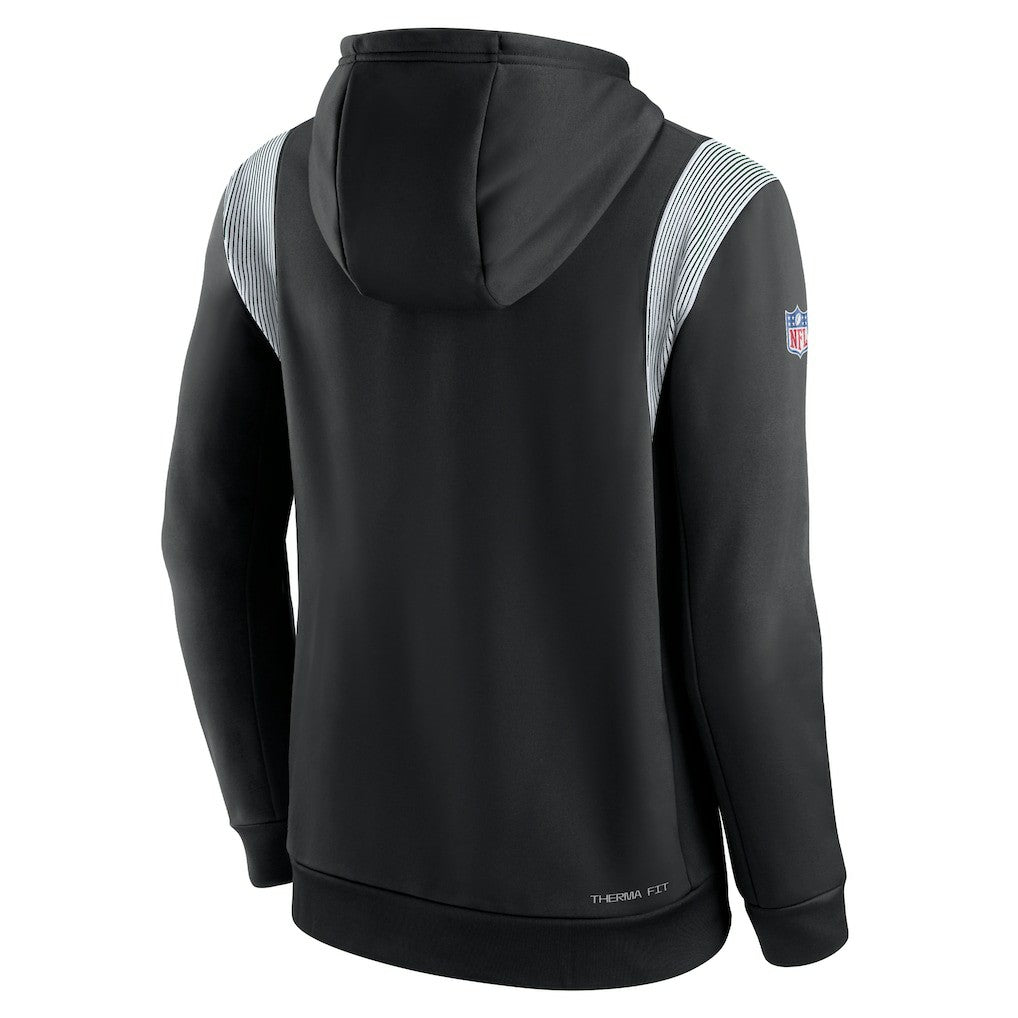 NFL New York Jets Sideline Athletic Stack Performance Pullover Hoodie