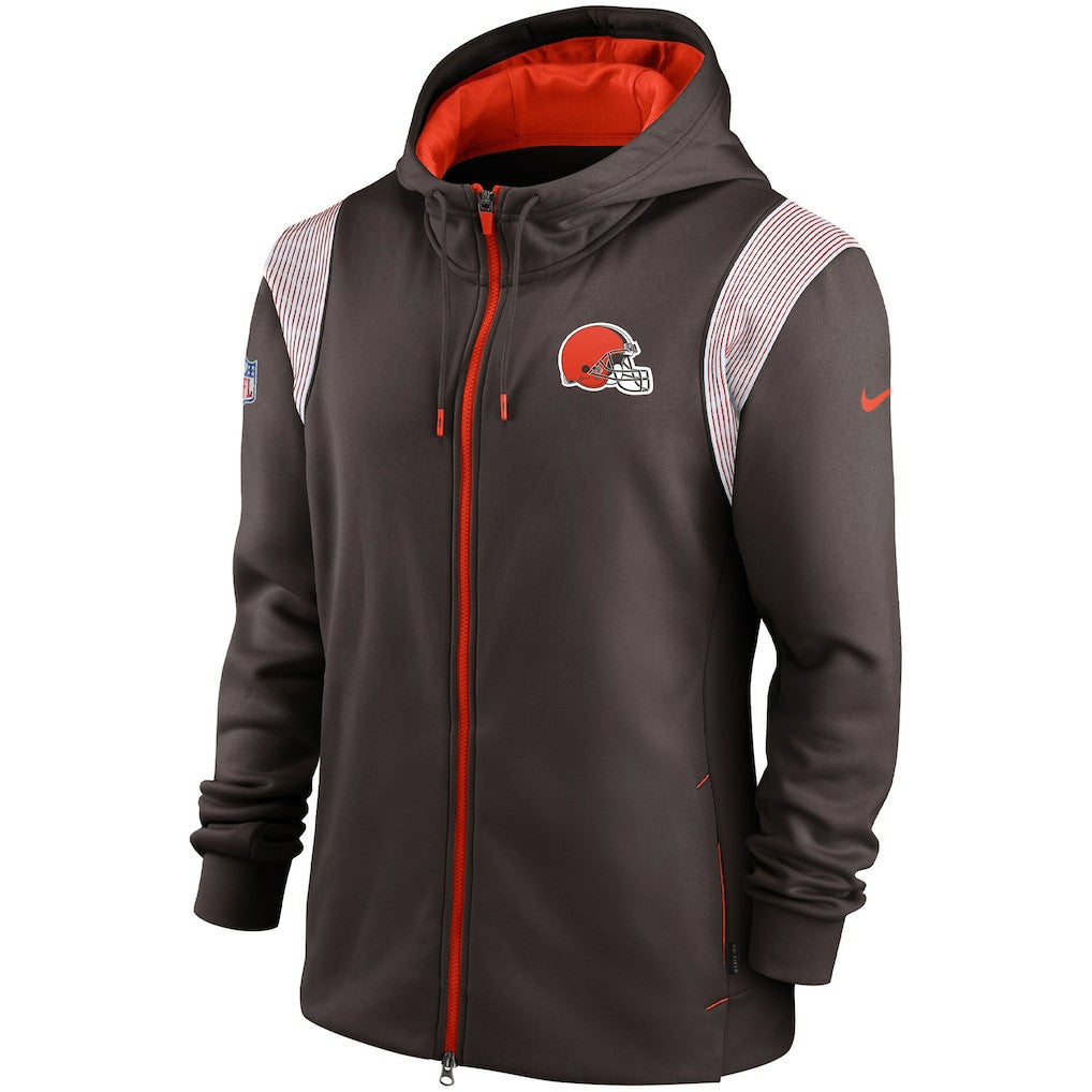 NFL Cleveland Browns Performance Sideline Lockup Full-Zip Hoodie