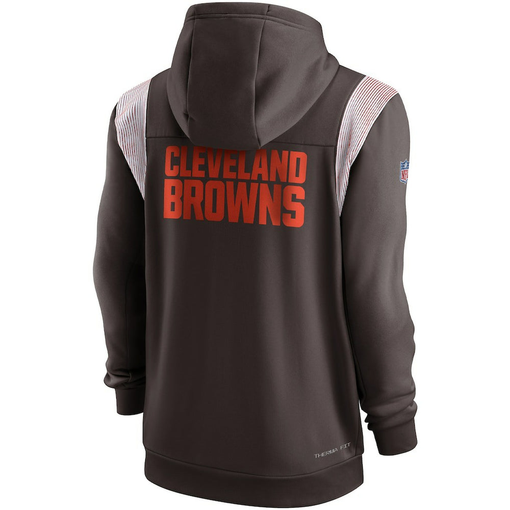 NFL Cleveland Browns Performance Sideline Lockup Full-Zip Hoodie