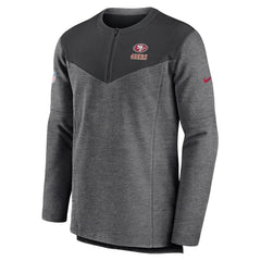 NFL San Francisco 49ers Sideline Lockup Performance Quarter-Zip Top