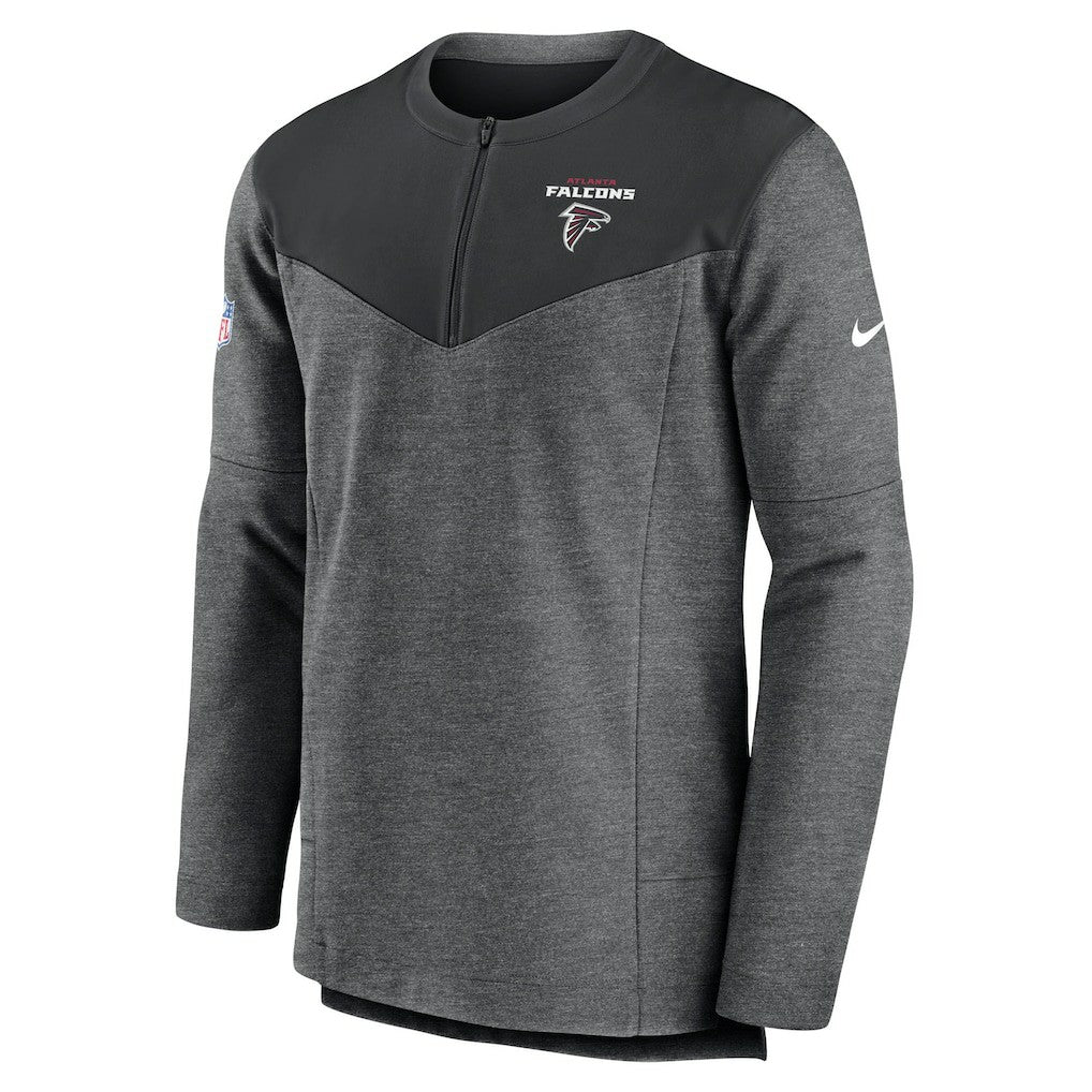 NFL Atlanta Falcons Sideline Lockup Performance Quarter-Zip Top