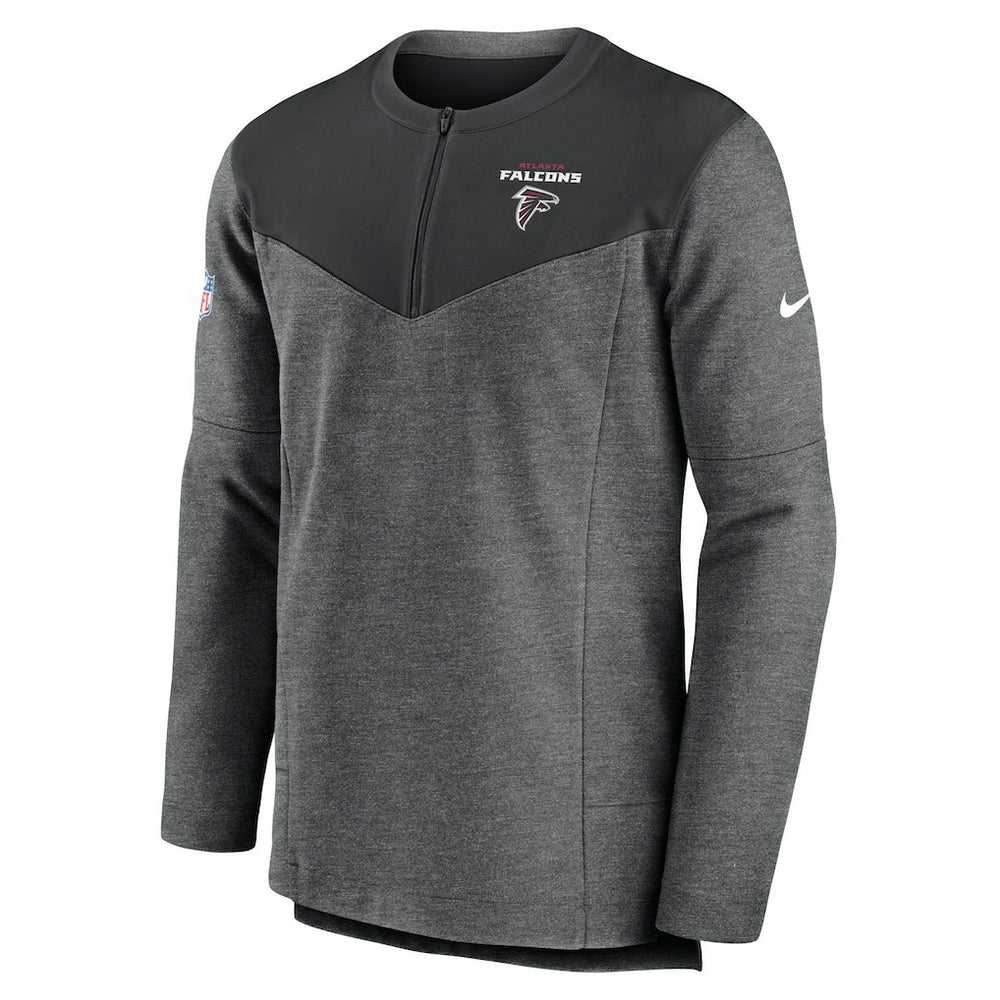 NFL Atlanta Falcons Sideline Lockup Performance Quarter-Zip Top