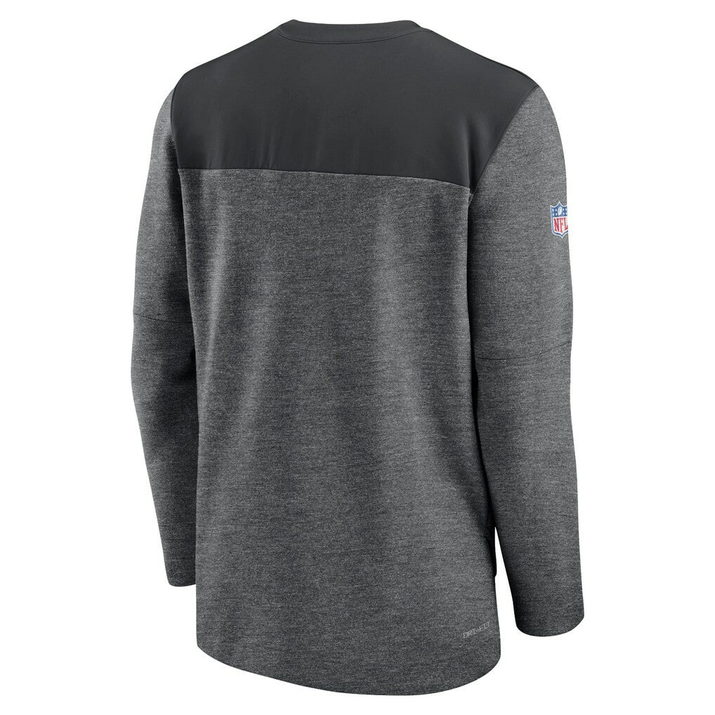 NFL Atlanta Falcons Sideline Lockup Performance Quarter-Zip Top