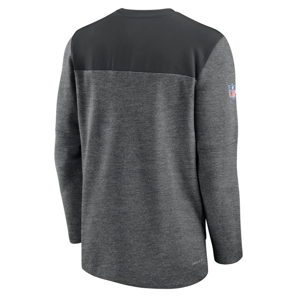 NFL Atlanta Falcons Sideline Lockup Performance Quarter-Zip Top