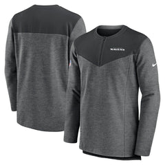 NFL Baltimore Ravens Sideline Lockup Performance Quarter-Zip Top