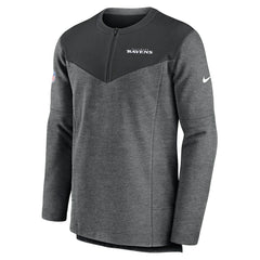 NFL Baltimore Ravens Sideline Lockup Performance Quarter-Zip Top
