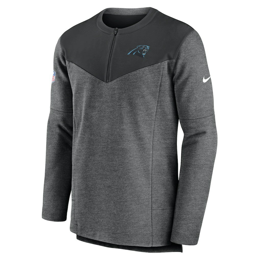 NFL Carolina Panthers Sideline Lockup Performance Quarter-Zip Top