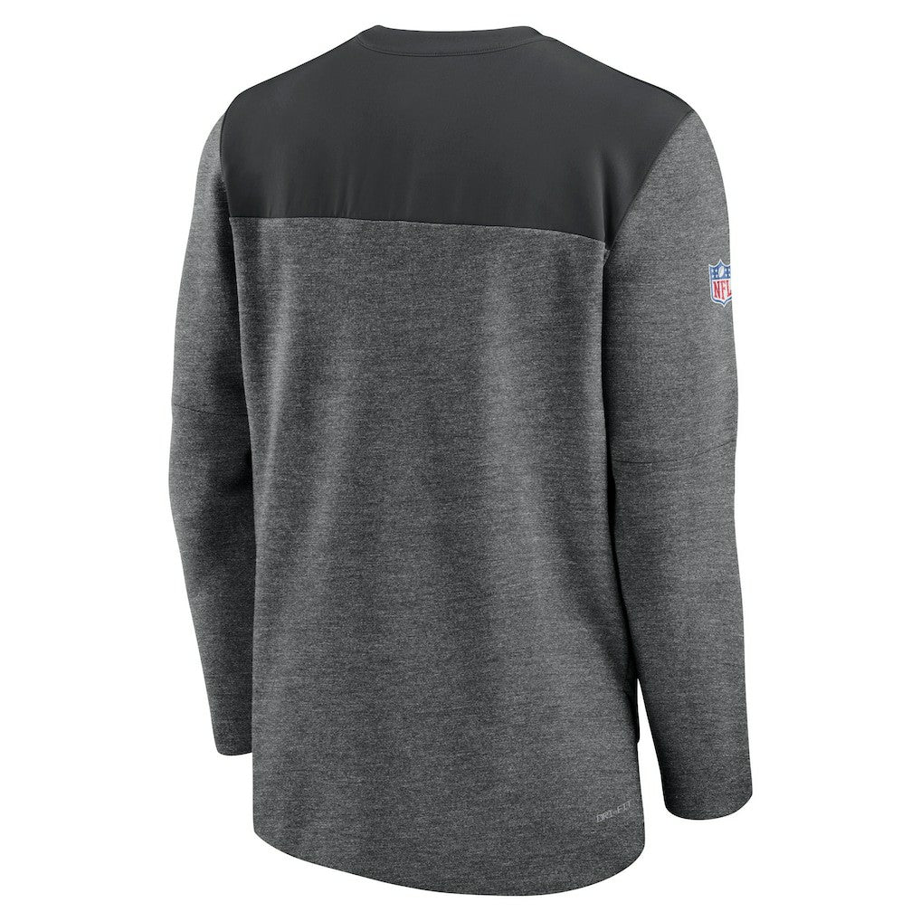 NFL Carolina Panthers Sideline Lockup Performance Quarter-Zip Top