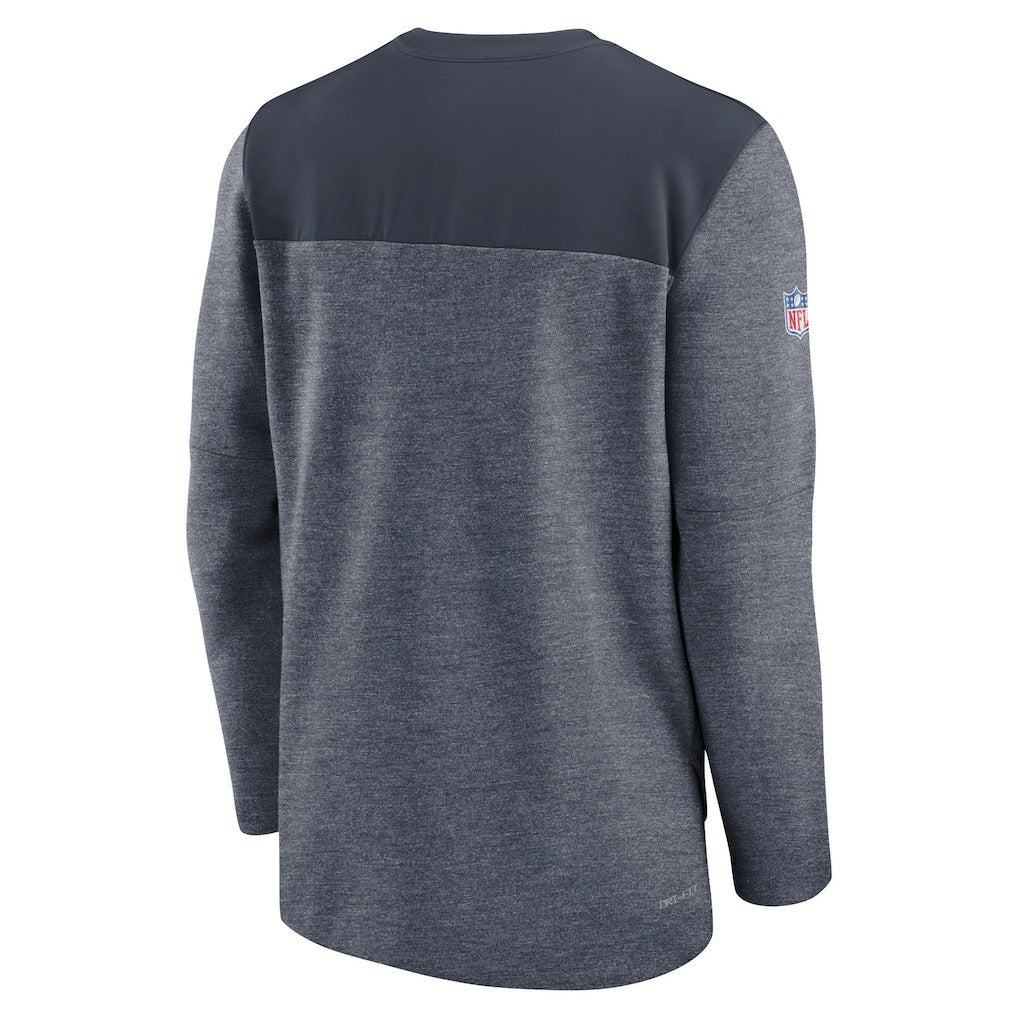 NFL Chicago Bears Sideline Lockup Performance Quarter-Zip Top