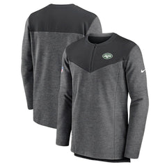 NFL New York Jets Sideline Lockup Performance Quarter-Zip Top