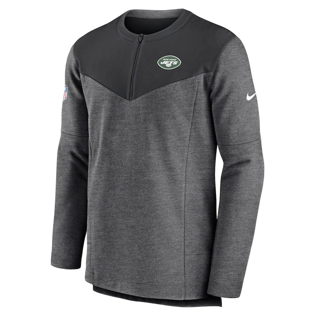 NFL New York Jets Sideline Lockup Performance Quarter-Zip Top