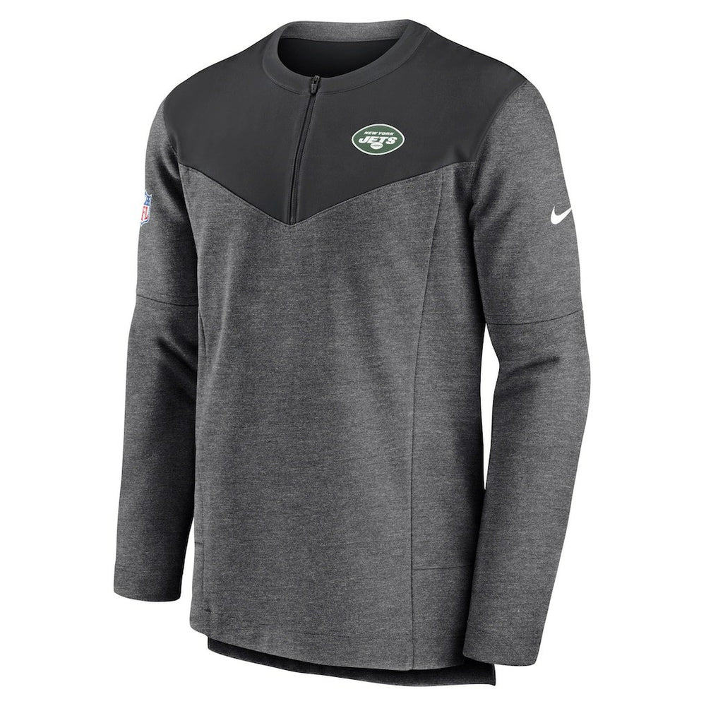 NFL New York Jets Sideline Lockup Performance Quarter-Zip Top