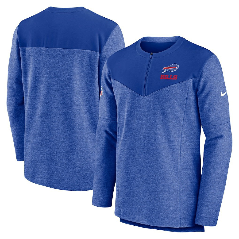 NFL Buffalo Bills Sideline Lockup Performance Quarter-Zip Top