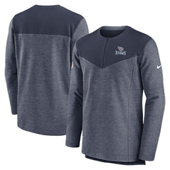 NFL Tennessee Titans Sideline Lockup Performance Quarter-Zip Top