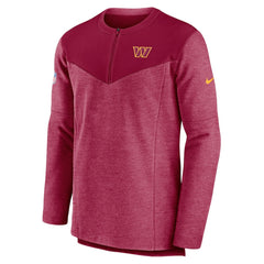 NFL Washington Commanders Sideline Lockup Performance Quarter-Zip Top