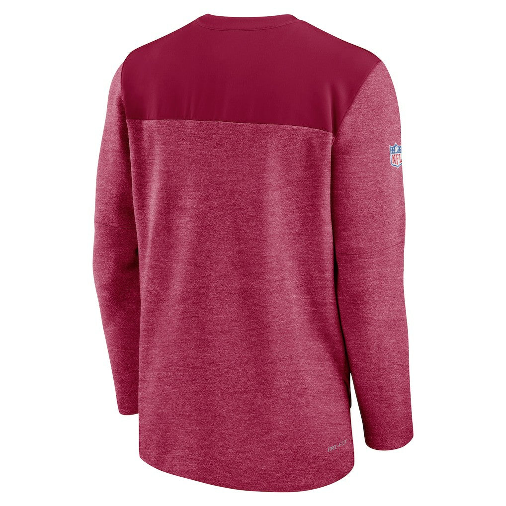 NFL Washington Commanders Sideline Lockup Performance Quarter-Zip Top